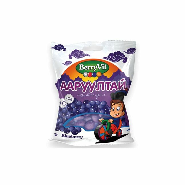 BerryVit Нэрстэй үзэмтэй үрэл 60гр Монос хүнс