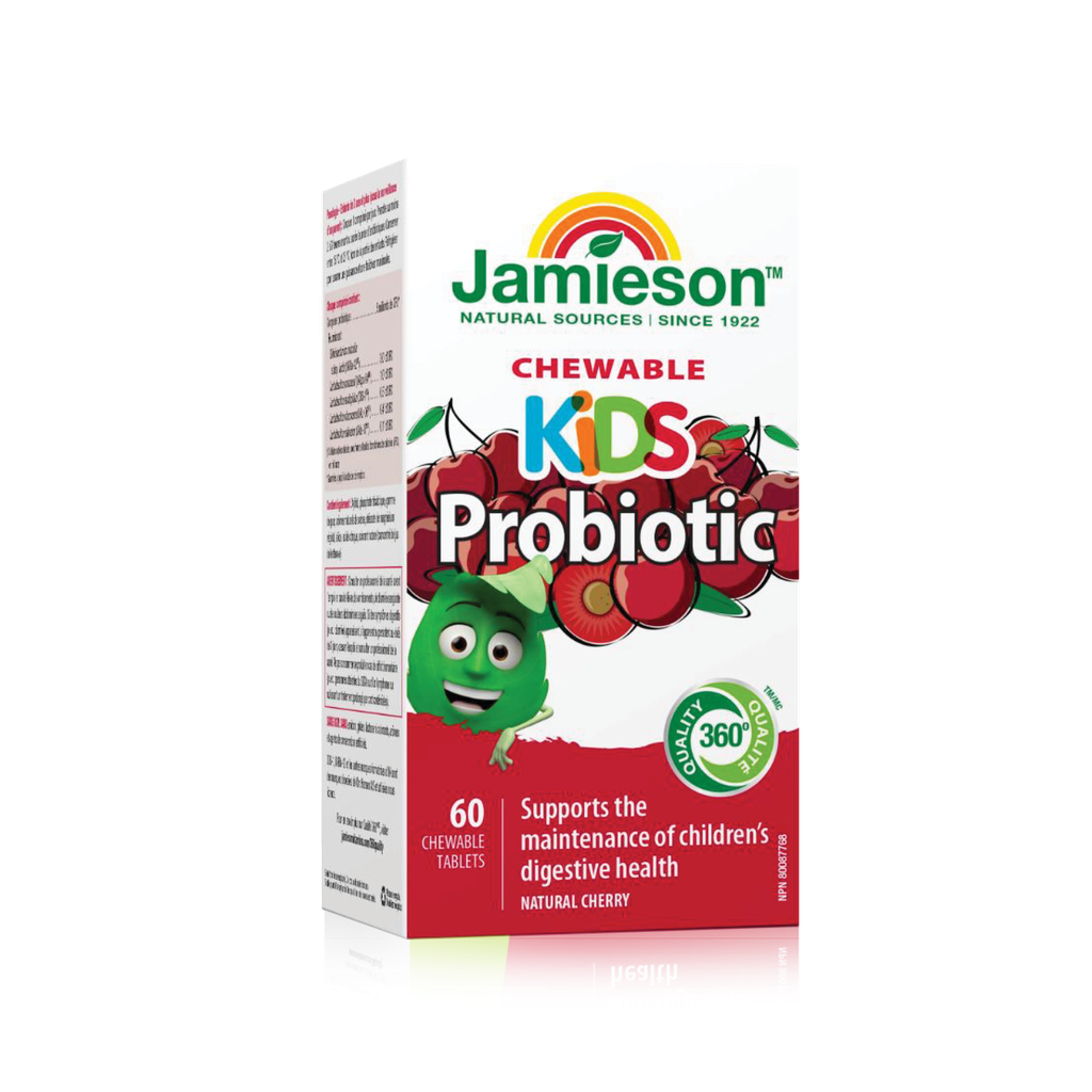 Jamieson зажилдаг пробиотик PROBIOTIC | KIDS | CHEWABLE №60