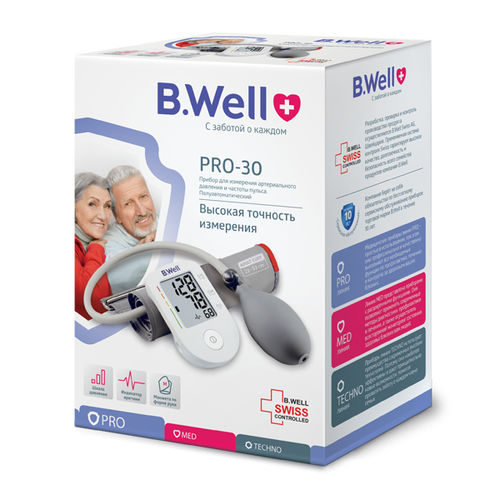 [300004] B.well Даралтын аппарат бугалга гар PRO-30 Exclusive - B.Well Swiss AG (CHE)