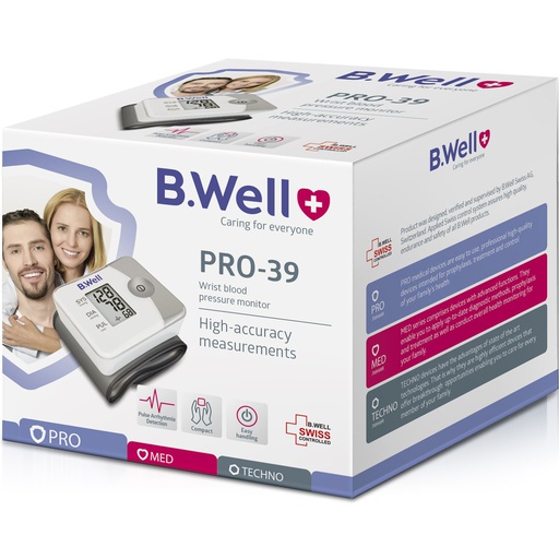 [300005] B.well Даралтын аппарат бугуйн PRO-39 Exclusive - B.Well Swiss AG (CHE)