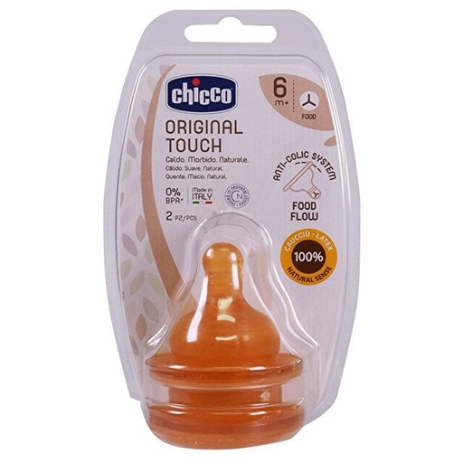 [700212] Chicco Угжны хөхөлт латекс 6m+ №2 orginal touch Exclusive - ARTSANA S.p.A (IT)