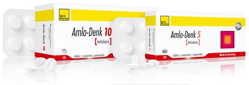 [100111] Амлоденк 10мг №50 шахмал Denk Pharma - Denk Pharma GmbH & Co.KG (DEU)