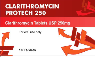 [100716] Кларитромицин протек 500мг №10 шахмал Их Төгөл - Их төгөл ХХК