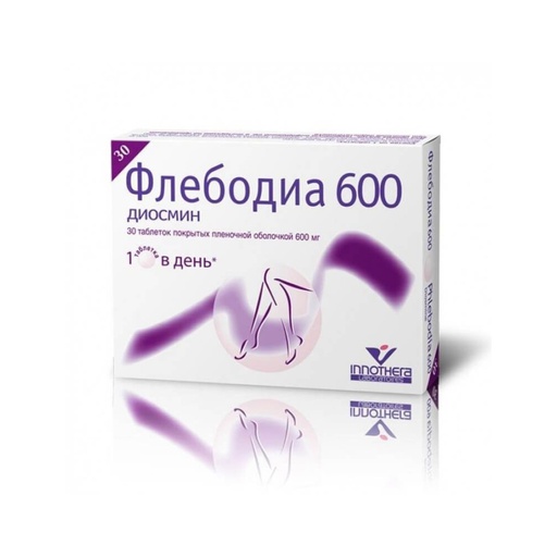 [101725] Флебодиа 600мг №30 шахмал Тимус - Тимус фарма ХХК