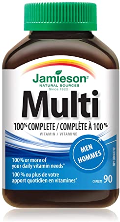 [200483] Jamieson 100% COMPLETE MULTIVITAMIN | MEN №90 капсул - Jamieson Laboratories Ltd (CAN)