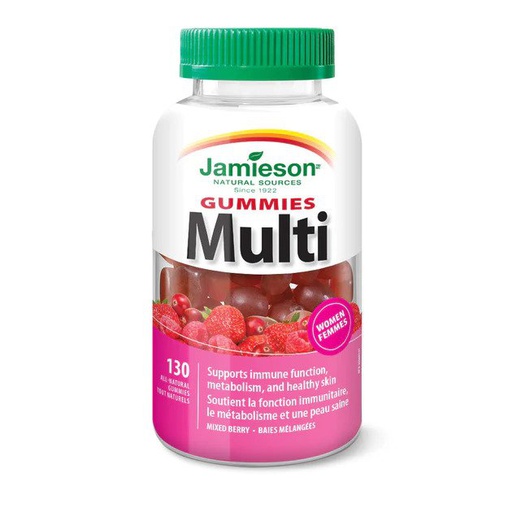 [200500] Jamieson MULTIVITAMINS FOR WOMEN | GUMMIES №130 - Jamieson Laboratories Ltd (CAN)